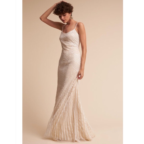 beige quince dresses Delphine